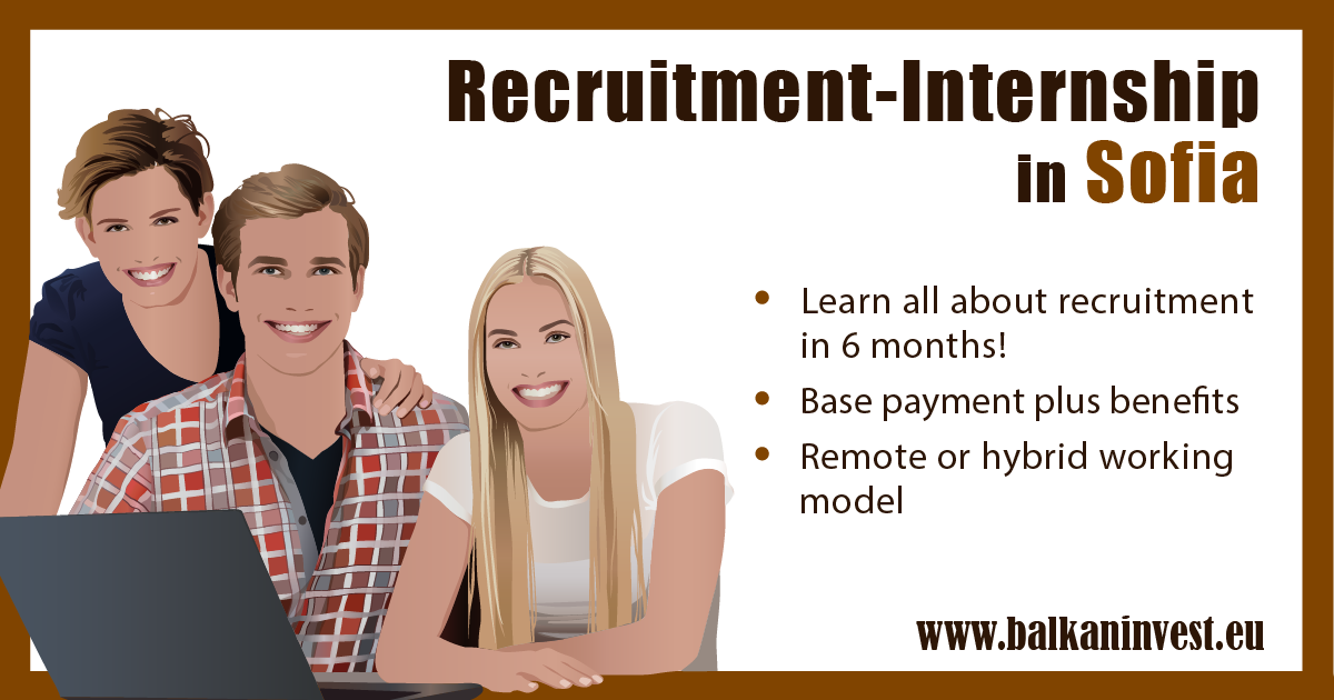 Recruitment Internship in Sofia 1200x630 px