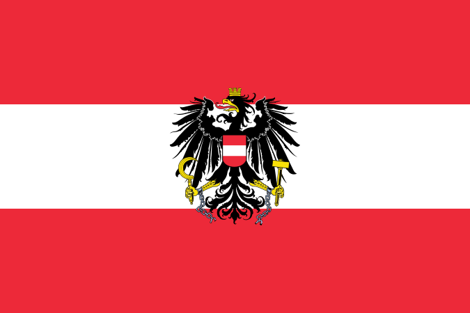 675px-Flag_of_Austria_(state).svg знаме на Австрия